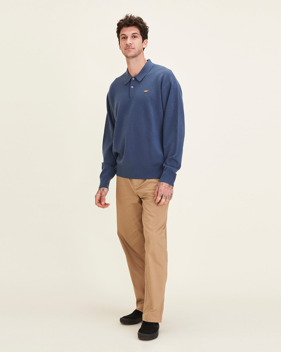 (image for) Acclaimed Dandois x Dockers® Sweater Polo, Relaxed Fit